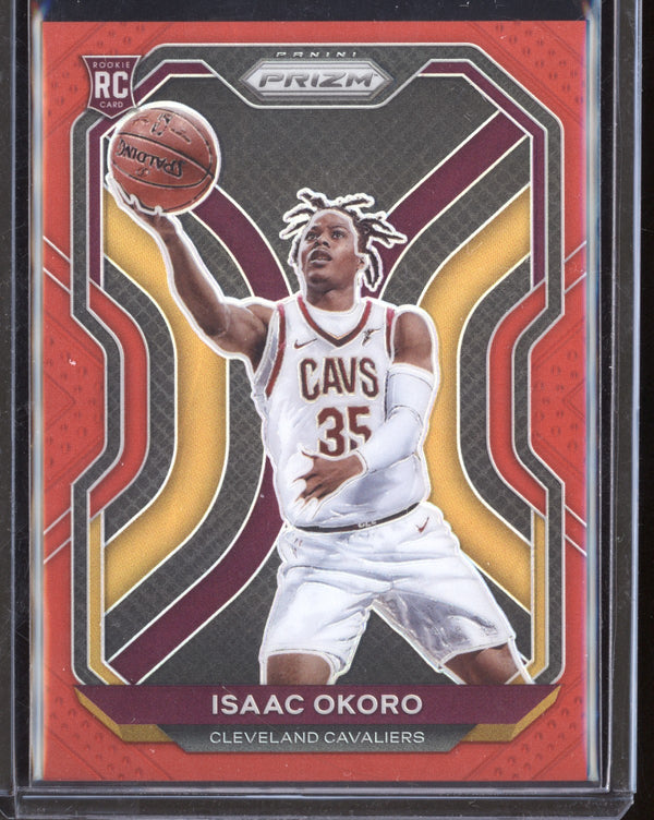 Isaac Okoro 2020/21 Panini Prizm Red RC 125/299