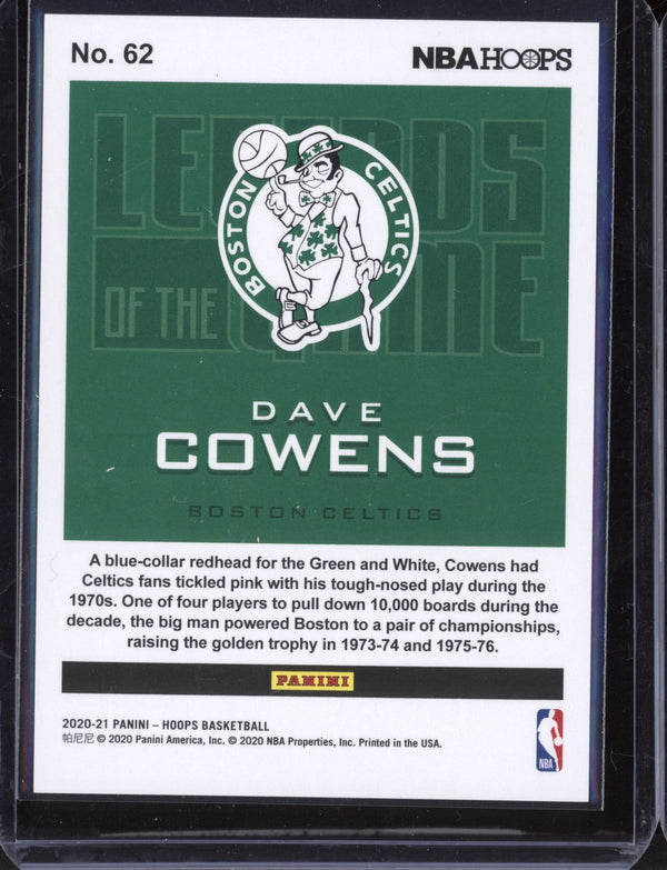 Dave Cowens 2020-21 Panini Hoops Legends of the Game 89/199