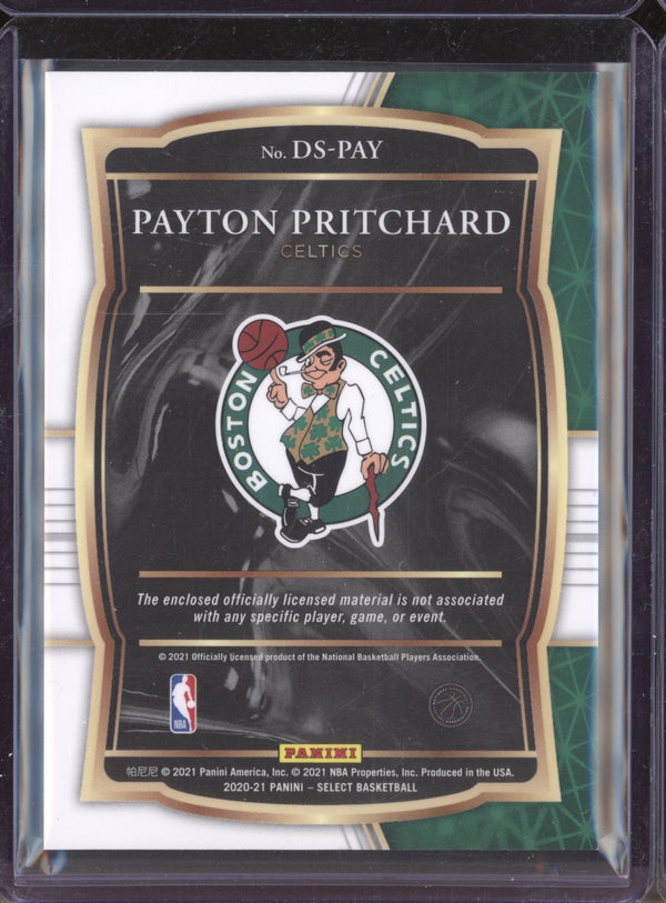 Payton Pritchard 2020-21 Panini Select DS-PAY Draft Selections Memorabilia