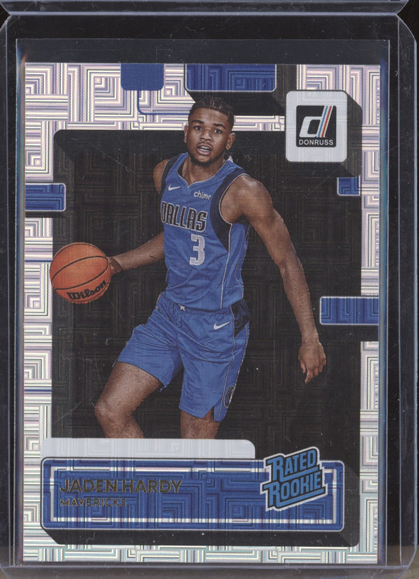 Jaden Hardy 2022-23 Panini Donruss 235 Choice RC