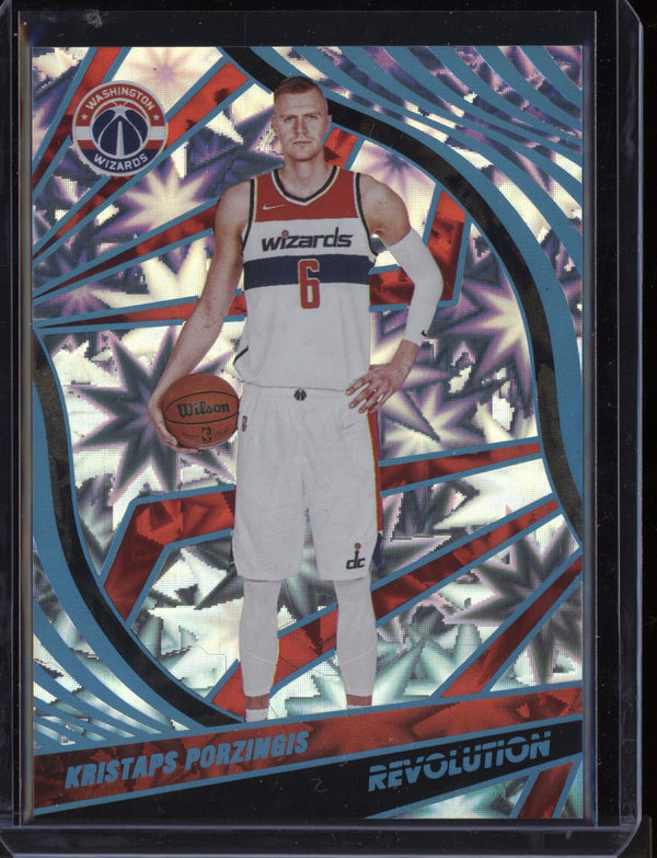 Kristaps Porzingis 2021-22 Panini Revolution Impact 100/149