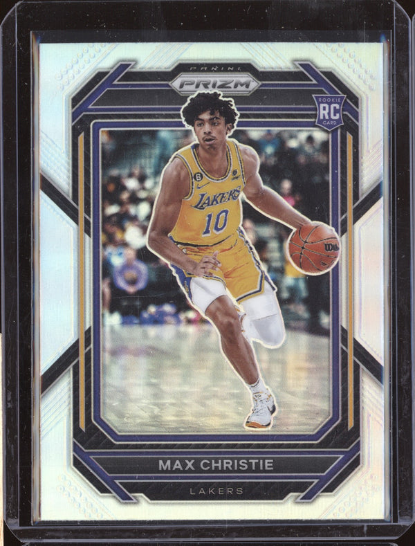 Max Christie 2022-23 Panini Prizm 270 Silver RC