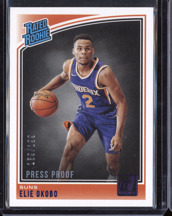 Elie Okobo 2018/19 Panini Donruss Press Proof Laser RC 139/199