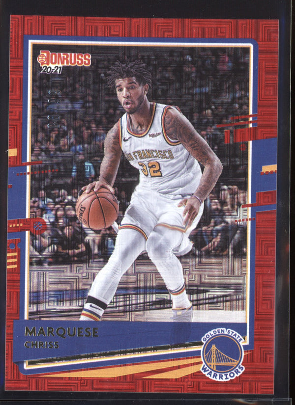 Marquese Chriss 2020/21 Panini Donruss Choice Red  08/99