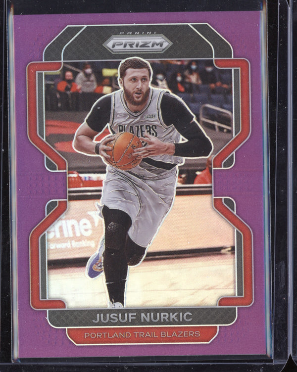 Jusuf Nurkic 2021-22 Panini Prizm Purple 87/99