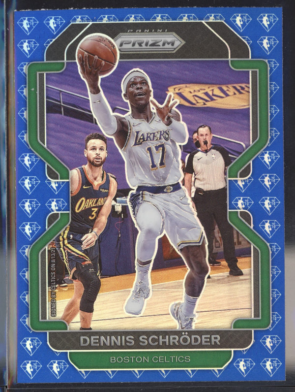 Dennis Schroder 2021-22 Panini Prizm 20 75th Anniversary