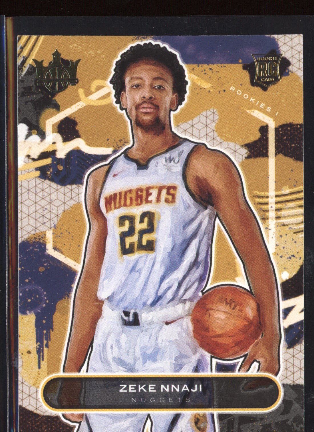 Zeke Nnaji 2020-21 Panini Court Kings Level I RC