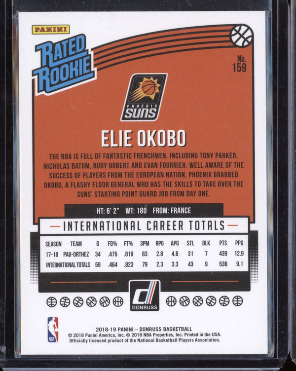 Elie Okobo 2018/19 Panini Donruss Press Proof Laser RC 139/199