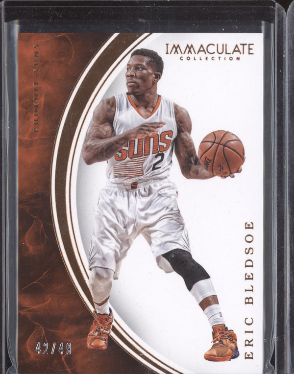 Eric Bledsoe 2015-16 Panini Immaculate 82 Bronze 42/49