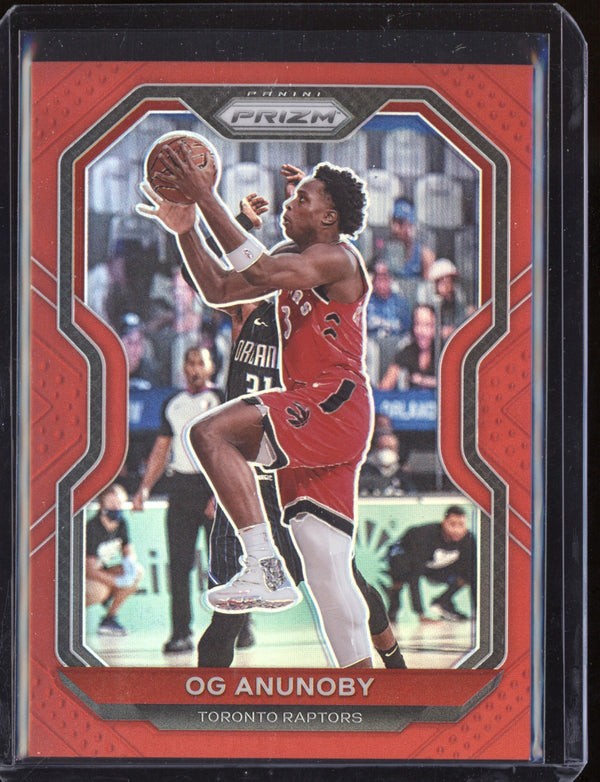 OG Anunoby 2020/21 Panini Prizm Red 106/299