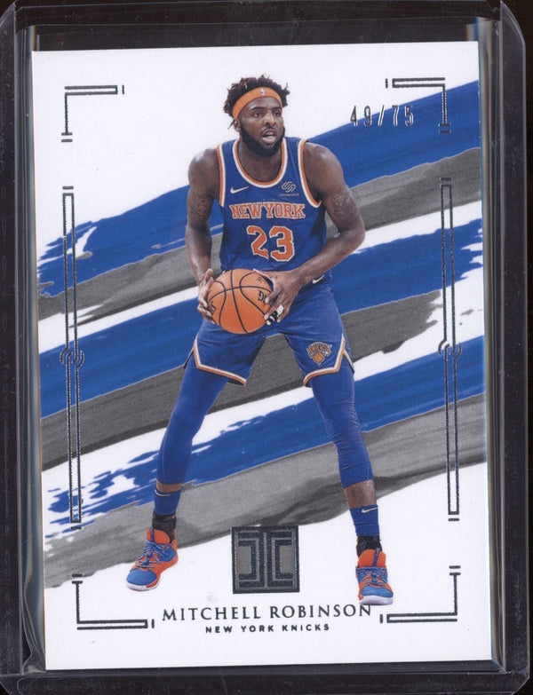 Mitchell Robinson 2020-21 Panini Impeccable 49/75