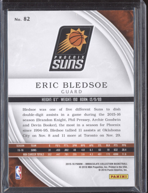 Eric Bledsoe 2015-16 Panini Immaculate 82 5/99