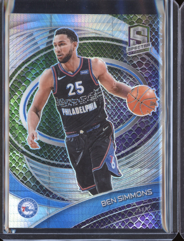 Ben Simmons 2020/21 Panini Spectra Snakeskin Variation 01/25