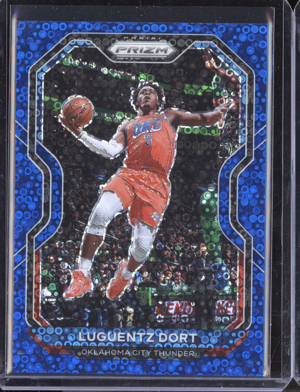 Lugentz Dort 2020/21 Panini Prizm Fast Break Blue 002/175