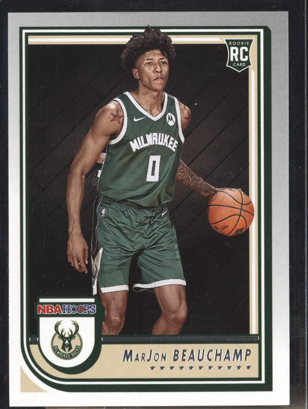 MarJon Beauchamp 2022-23 Panini Hoops 254 RC