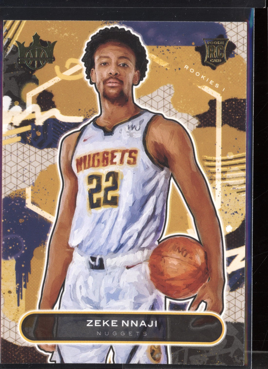 Zeke Nnaji 2020-21 Panini Court Kings Level I RC