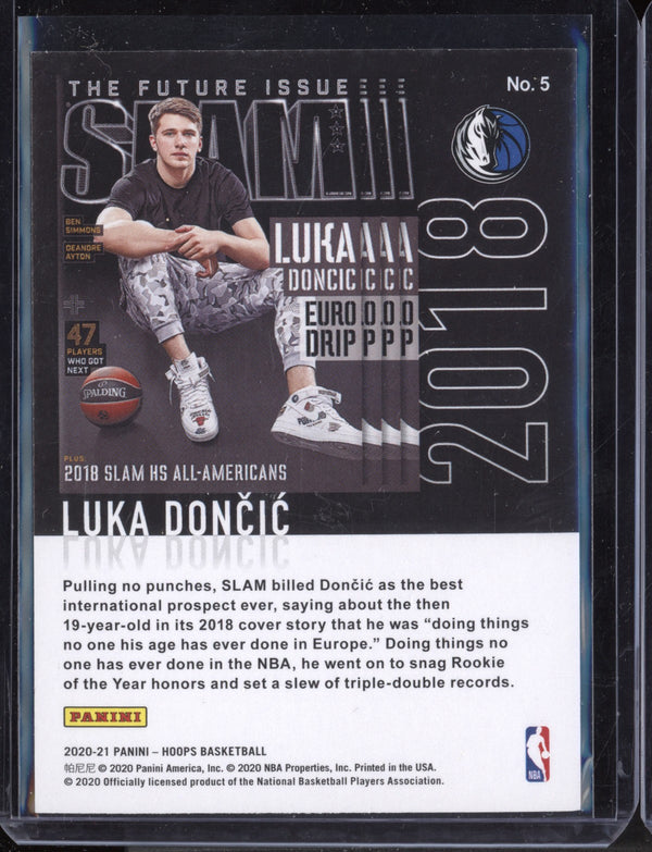 Luka Doncic 2020-21 Panini Hoops SLAM