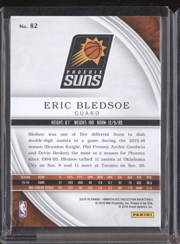 Eric Bledsoe 2015-16 Panini Immaculate 82 78/99