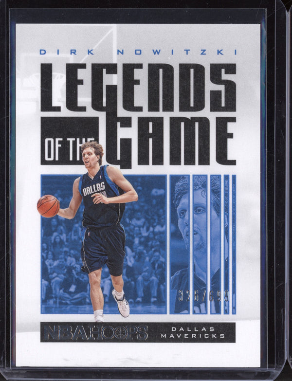 Dirk Nowitzki 2020-21 Panini Hoops Legends of the Game 326/699