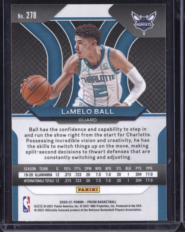 LaMelo Ball 2020/21 Panini Prizm RC