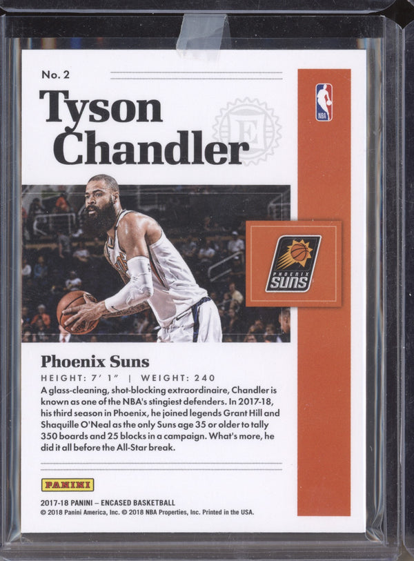 Tyson Chandler 2017-18 Panini Encased 2 08/99