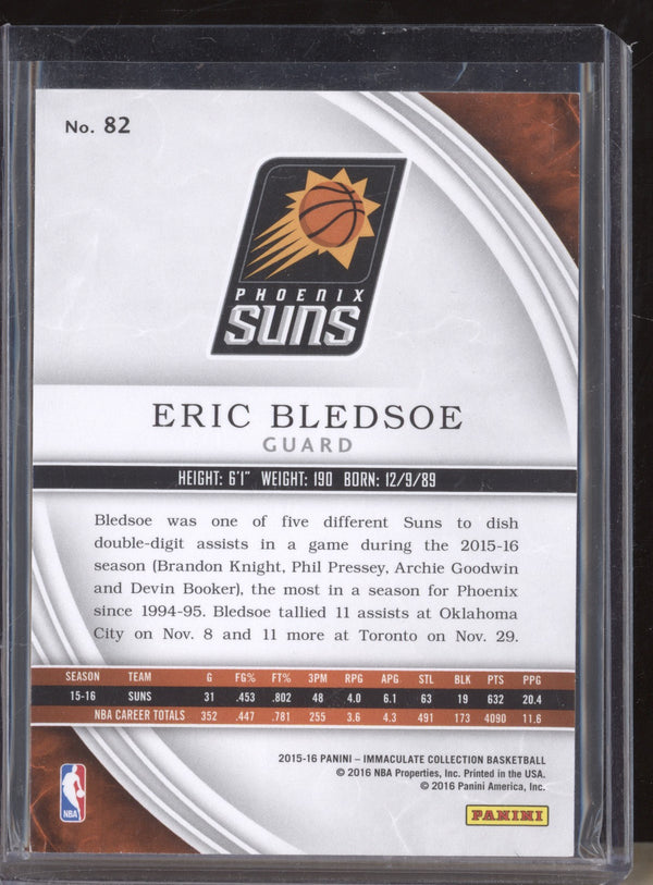 Eric Bledsoe 2015-16 Panini Immaculate 82 87/99