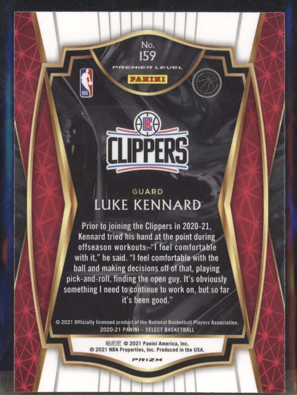 Luke Kennard 2020-21 Panini Select 159 Premier Level Silver