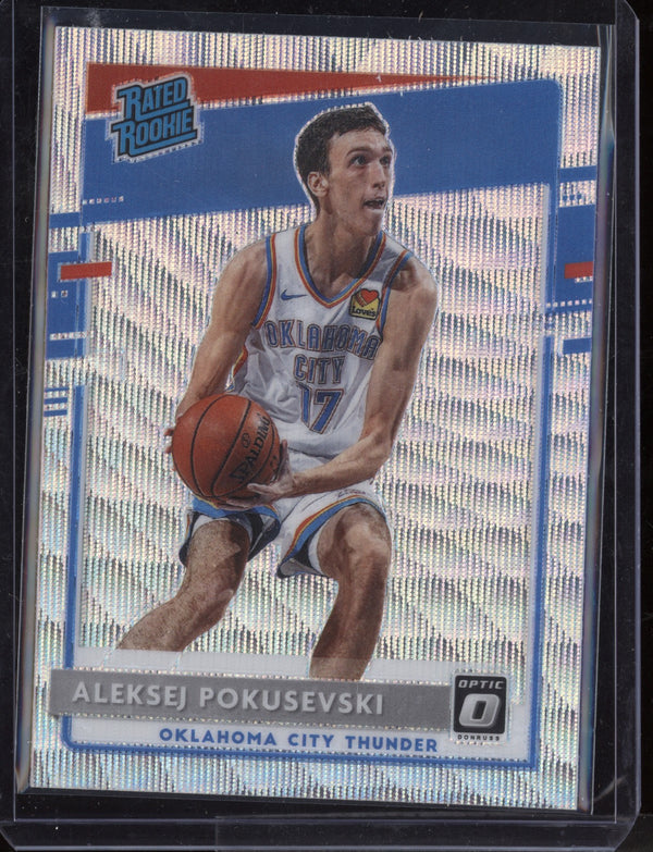 Aleksej Pokusevski 2020-21 Panini Donruss Optic Fanatics RC