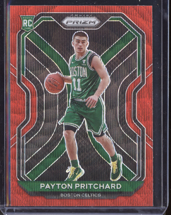 Payton Pritchard 2020/21 Panini Prizm Red Wave RC