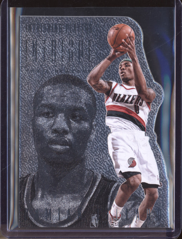 Damian Lillard 2013-14 Panini Intrigue 163 Intriguing Players Die Cut