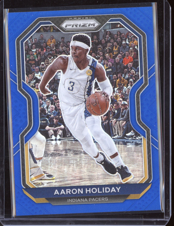 Aaron Holiday 2020 Panini Prizm Basketball Blue Prizm 164/199