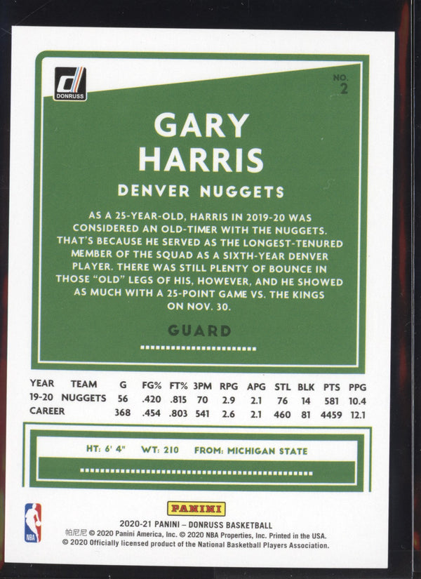 Gary Harris 2020/21 Panini Donruss Choice Red  68/99