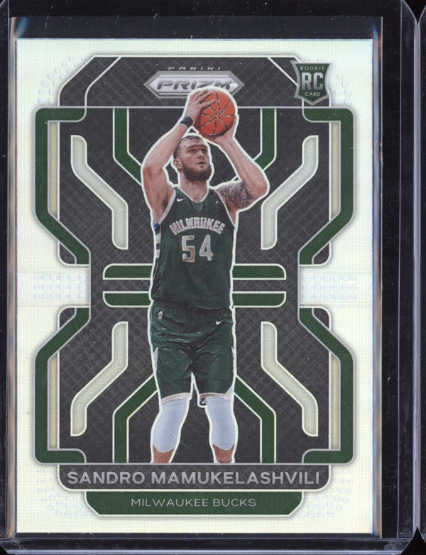 Sandro Mamukelashvili 2021-22 Panini Prizm Silver RC