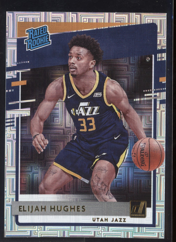 Elijah Hughes 2020/21 Panini Donruss Choice RC