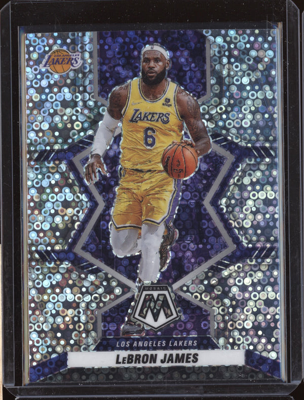 LeBron James 2021-22 Panini Mosaic 146 Fast Break