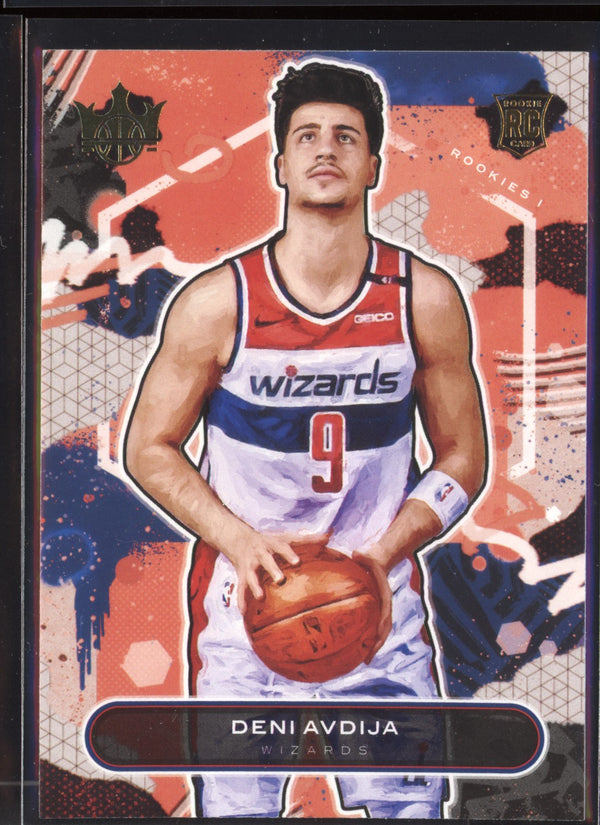 Deni Avdija 2020-21 Panini Court Kings Level I RC