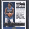 Anthony Edwards 2020-21 Panini Contenders Optic Rookie Ticket Auto Red Variation RC 91/99