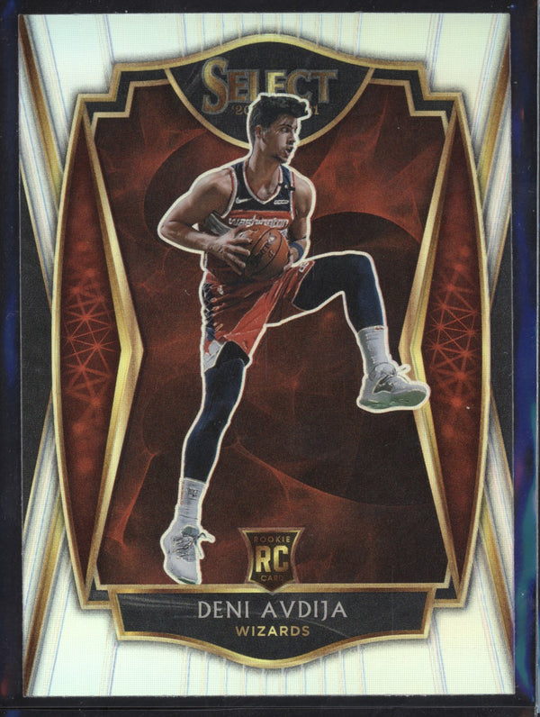 Deni Avdija 2020-21 Panini Select 180 Premier Level Silver RC