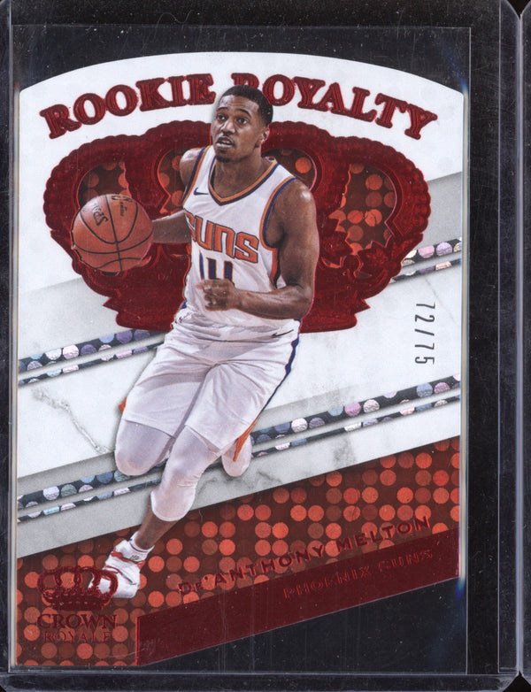 De'Anthony Melton 2018/19 Panini Crown Royale Rookie Royalty Red RC 72/75