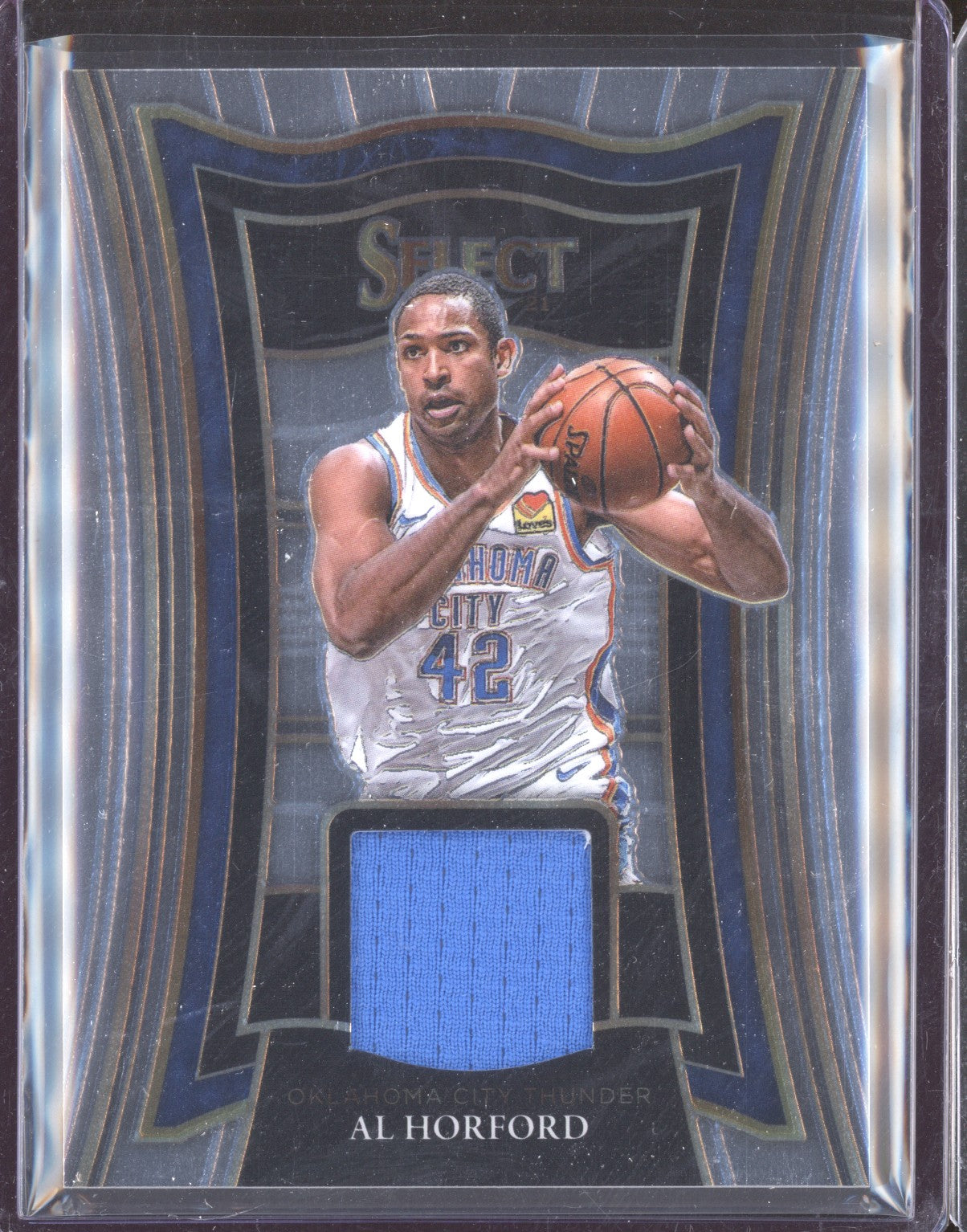 Al Horford 2020-21 Panini Select SS-ALH Selective Swatches