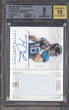 Trevor Lawrence 2021 Panini National Treasures 1 Rookie Patch Auto Crossover RC 13/99 BGS 9/10