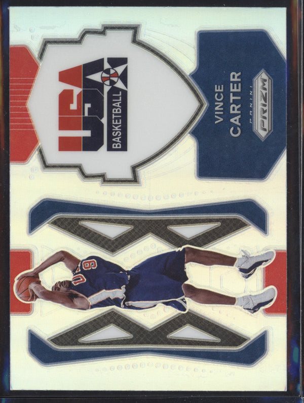 Vince Carter 2021-22 Panini Prizm 6 USA Basketball Silver