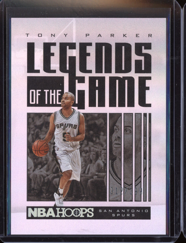 Tony Parker 2020-21 Panini Hoops Legends of the Game 12/199