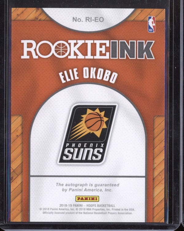 Elie Okobo 2018/19 Panini Hoops Rookie Ink  RC