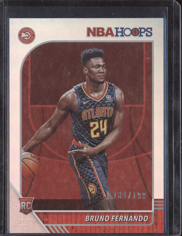 Bruno Fernando 2019-20 Panini Hoops 228 Silver RC 131/199