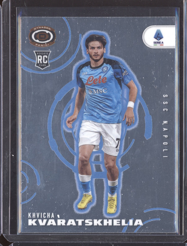 Khvicha Kvaratskhelia 2022-23 Panini Chronicles Soccer 279 Dynagon RC