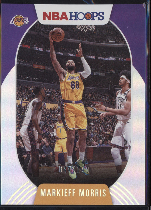 Markieff Morris 2020/21 Panini Hoops Silver 44/199