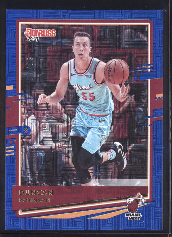 Duncan Robinson 2020/21 Panini Donruss Choice Blue 40/49