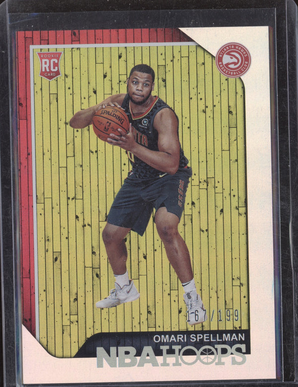 Omari Spellman 2018-19 Panini Hoops 251 Silver RC 167/199