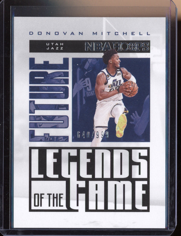 Donovan Mitchell 2020-21 Panini Hoops Legends of the Game 640/999